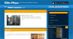 Desktop Screenshot of hotel-locarno-nice.cote.azur.fr