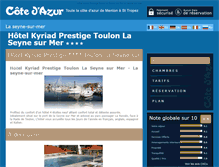 Tablet Screenshot of hotel-kyriad-prestige-toulon-ollioules.cote.azur.fr