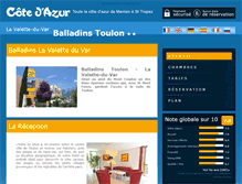 Tablet Screenshot of hotel-balladins-valette-var.cote.azur.fr