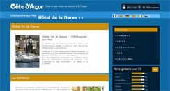 Desktop Screenshot of hotel-dela-darse-villefranche-sur-mer.cote.azur.fr