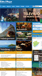 Mobile Screenshot of cote.azur.fr